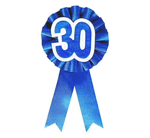 KOTYLION 30 URODZINY NIEBIESKI