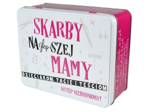 PUSZKA NA PREZENT SKARBY MAMY RÓŻOWA