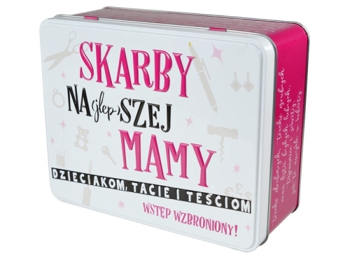 PUSZKA NA PREZENT SKARBY MAMY RÓŻOWA
