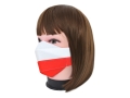 MASKA WIELORAZOWA DWUWARSTWOWA POZIOM BIAŁO-CZERWONA M/L