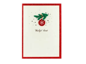 KARTKA BOŻE NARODZENIE HM200-1914 17x12cm