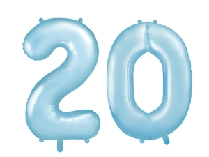 BALONY 20 NIEBIESKIE 34'' 86cm 2szt
