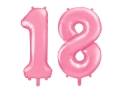 ZESTAW BALONÓW 18 RÓŻOWE 34'' 86cm 2szt