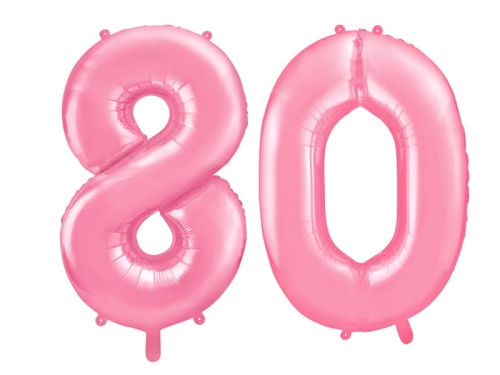ZESTAW BALONÓW 80 RÓŻOWE 34'' 86cm 2szt