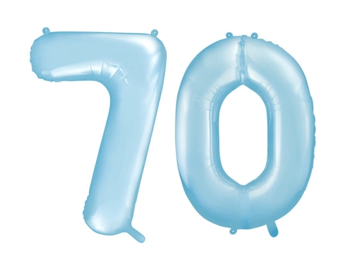 ZESTAW BALONÓW 70 NIEBIESKIE 34'' 86cm 2szt