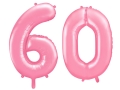 ZESTAW BALONÓW 60 RÓŻOWE 34'' 86cm 2szt