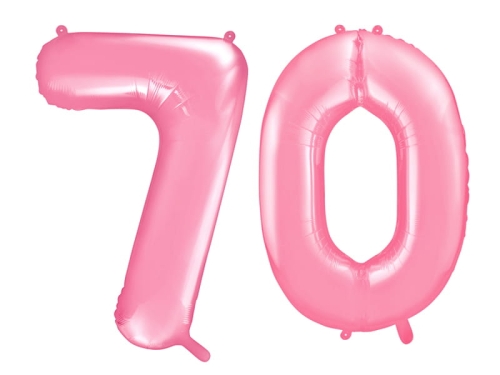 ZESTAW BALONÓW 70 RÓŻOWE 34'' 86cm 2szt