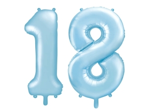 BALONY 18 NIEBIESKIE 34'' 86cm 2szt