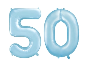 BALONY 50 NIEBIESKIE 34'' 86cm 2szt