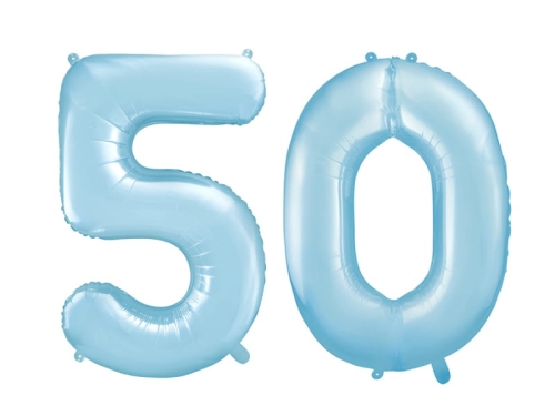 ZESTAW BALONÓW 50 NIEBIESKIE 34'' 86cm 2szt