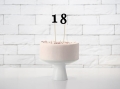 NUMERY NA STÓŁ CZARNE 11szt
