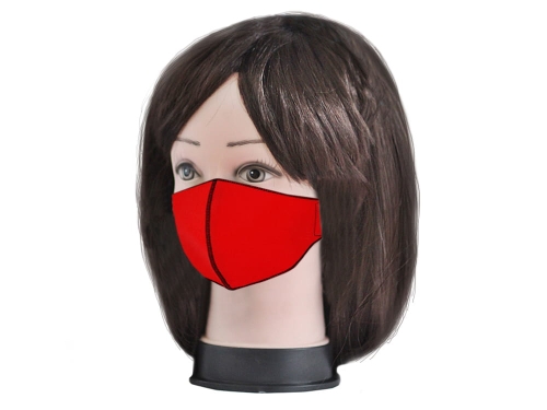 MASKA DWUWARSTWOWA SLIM CZERWONA M/L