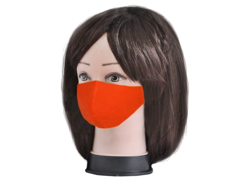 MASKA DWUWARSTWOWA SLIM POMARAŃCZ M/L
