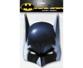 MASKA PAPIEROWA BATMAN CZARNA 8szt.