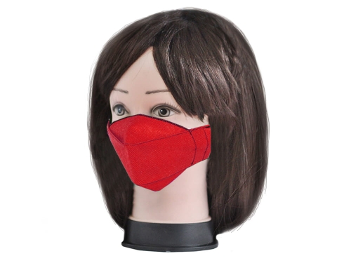 MASKA WIELORAZOWA DWUWARSTWOWA CZERWONA S