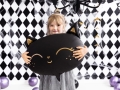 BALON KOTEK GŁOWA CZARNY 19'' 48cm