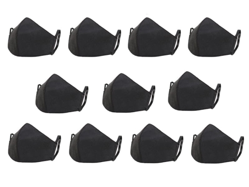 MASKA WIELORAZOWA SLIM CZARNA M/L 10szt