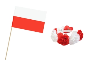 ZESTAW NARODOWY BIAŁO-CZERWONY 2el