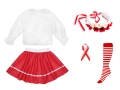 ZESTAW NARODOWY BIAŁO-CZERWONY 98-110 5el