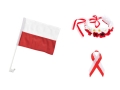 ZESTAW NARODOWY BIAŁO-CZERWONY 3el