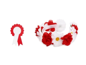 ZESTAW NARODOWY BIAŁO-CZERWONY 2el