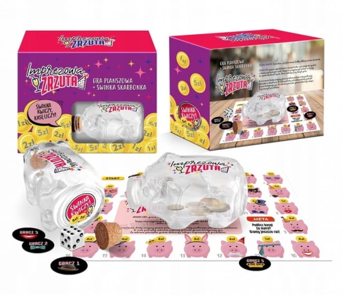 GRA IMPREZOWA ZRZUTKA SKARBONKA 9el