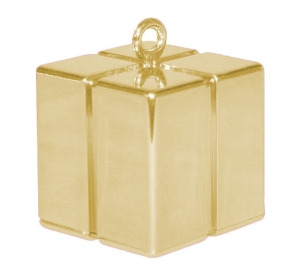 CIĘŻAREK DO BALONÓW PREZENT JASNOZŁOTY 120g 