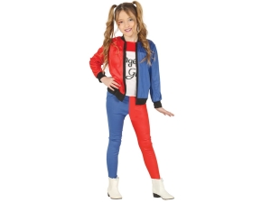 STRÓJ DANGEROUS GIRL NIEBIESKO-CZERWONY 95-105