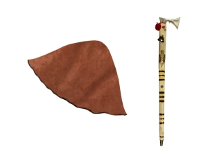 ZESTAW PASTUSZEK BRĄZOWY 2el