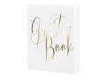 KSIĘGA GOŚCI GUEST BOOK BIAŁA 20x24cm 44str