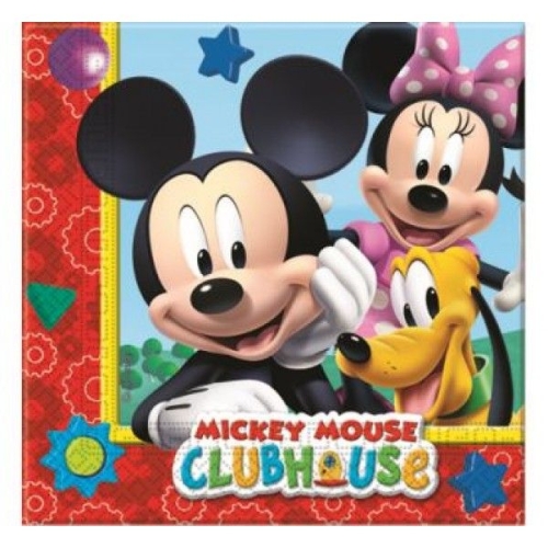SERWETKI MICKEY PLAYFUL 33x33cm 20szt
