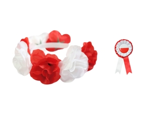 ZESTAW NARODOWY BIAŁO-CZERWONY 2el