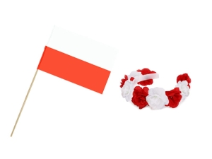 ZESTAW NARODOWY BIAŁO-CZERWONY 2el