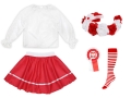 ZESTAW NARODOWY BIAŁO-CZERWONY 98-110 5el