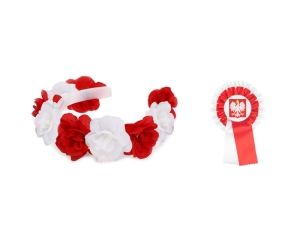 ZESTAW NARODOWY BIAŁO-CZERWONY 2el