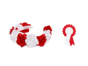 ZESTAW NARODOWY BIAŁO-CZERWONY 2el