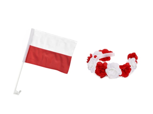 ZESTAW NARODOWY BIAŁO-CZERWONY 2el