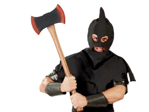 TOPÓR PODWÓJNY BRĄZOWY 75cm