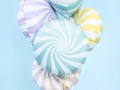 BALON CUKIEREK BIAŁO-BŁĘKITNY 14'' 35cm