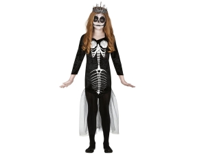 STRÓJ SUKIENKA SZKIELET SYRENA CZARNY 142-148