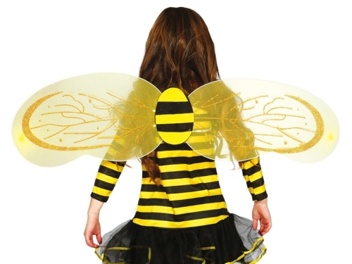 SKRZYDEŁKA PSZCZÓŁKA ŻÓŁTE 88x22cm