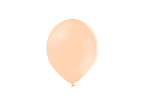 BALON JASNY BRZOSKWINIOWY PASTEL 12cm 1szt