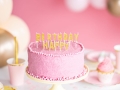 ŚWIECZKI NA PIKU HAPPY BIRTHDAY ZŁOTE 13szt