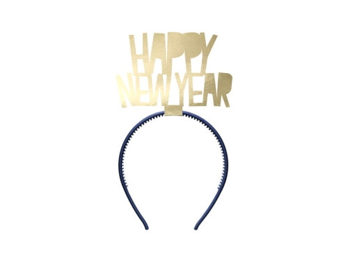 OPASKA HAPPY NEW YEAR ZŁOTA