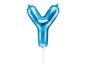 BALON PARTY DECO LITERA Y NIEBIESKI 14'' 35cm