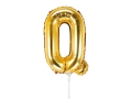 BALON LITERA Q ZŁOTY 14'' 35cm