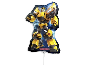 BALON FLEXMETAL TRANSFORMERS ŻÓŁTY 14'' 36cm