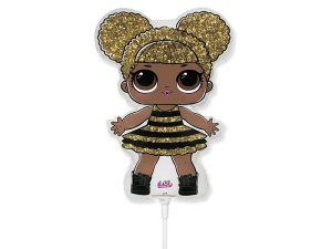 BALON FLEXMETAL QUEEN BEE LOL SURPRISE ZŁOTY 14'' 36cm
