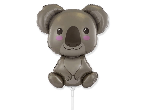 BALON MIŚ KOALA SZARY 14'' 36cm