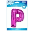BALON LITERA P RÓŻOWY 14'' 36cm